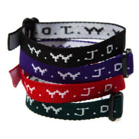 WWJD Multicolor Bracelets